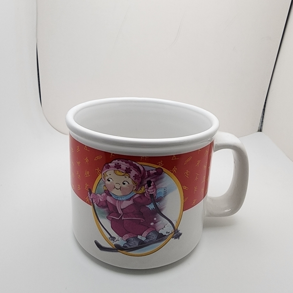 Campbell's Soup Limited Edition "Skier" 2002 US Olympics Soup Mug